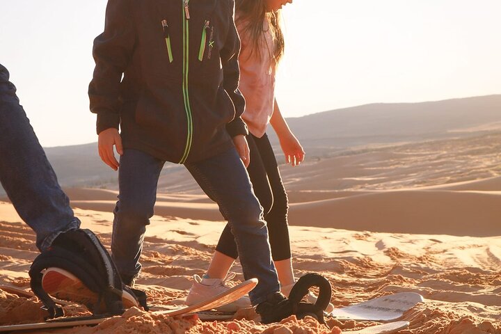 Coral Pink Sand Dunes UTV Sandboarding and Slot Canyon