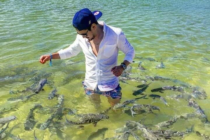 Full Day Tour with Fishing and Snorkeling from Holbox