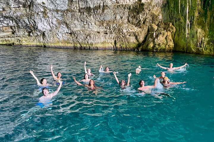 Blue Cave & Grama Bay Full Day Guided Boat Tour