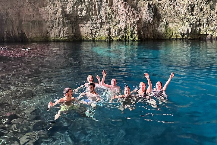 Blue Cave & Grama Bay Full Day Guided Boat Tour