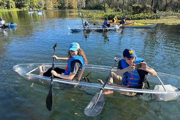 Silver Springs Clear Kayak Manatee, Monkey & Wildlife Adventures