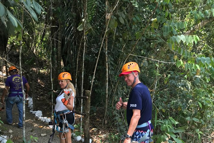Cave Tubing and Zipline Adventure From San Pedro