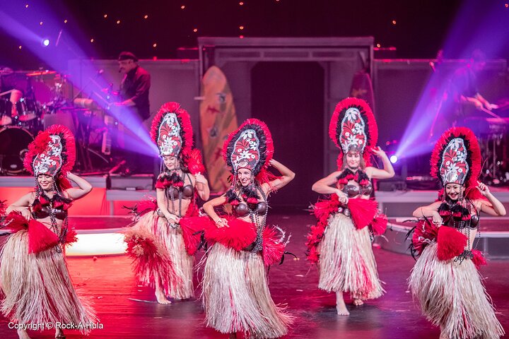 Waikiki Luau Buffet with Optional Rock-A-Hula Show Ticket