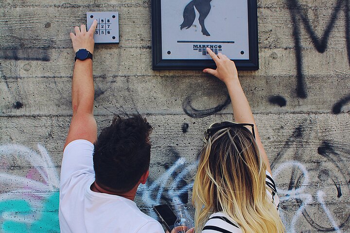 Sato Code Escape Room across Bergamo Alta