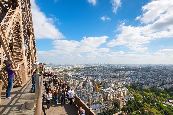 Eiffel Tower Dedicated Reserved Access Top or 2nd floor by lift