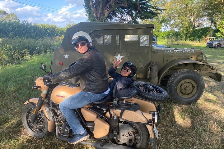 Normandy WWII Private Half-day Sidecar Tour From Bayeux
