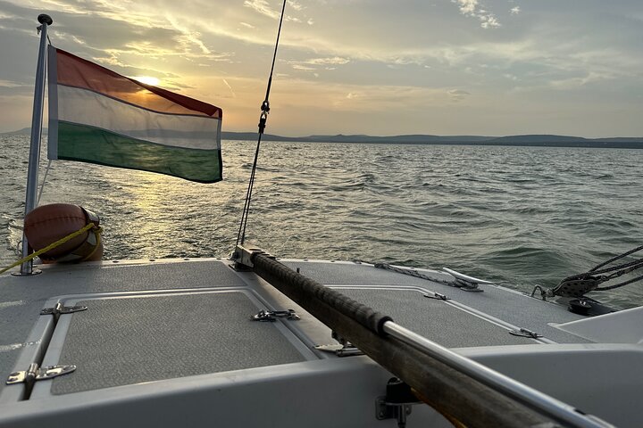 Sailing at Lake Balaton