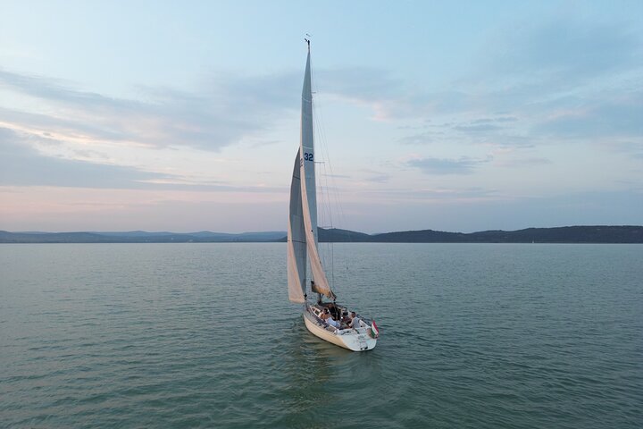 Sailing at Lake Balaton