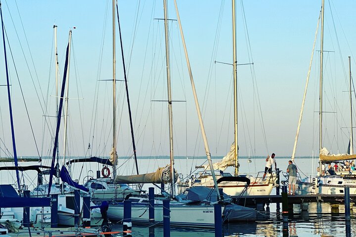 Sailing at Lake Balaton