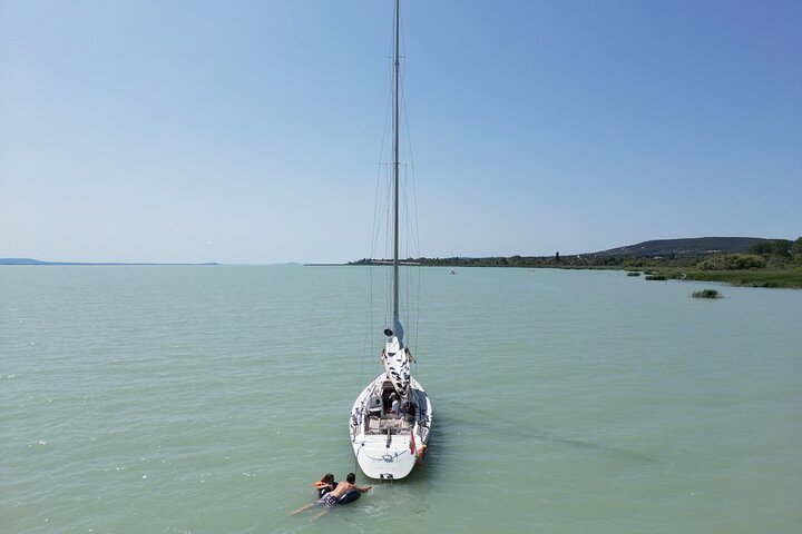 Sailing at Lake Balaton