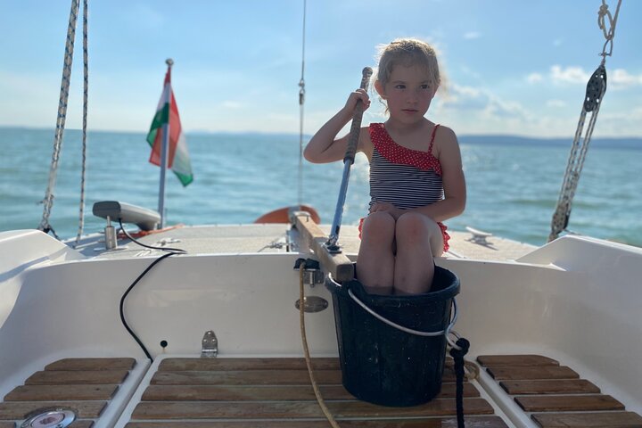 Sailing at Lake Balaton