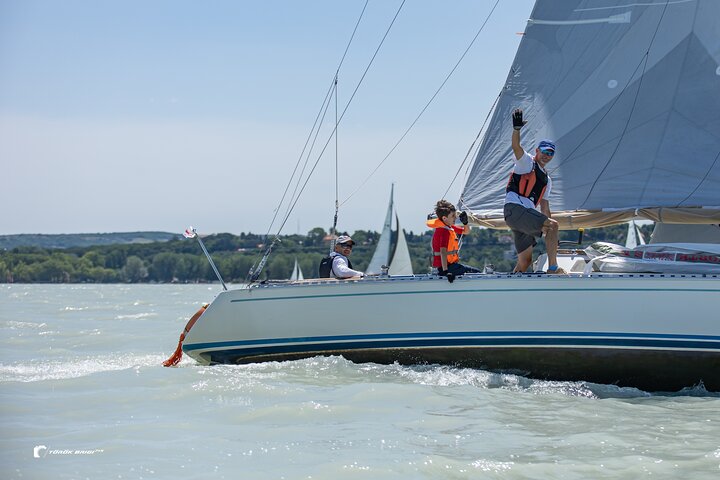 Sailing at Lake Balaton