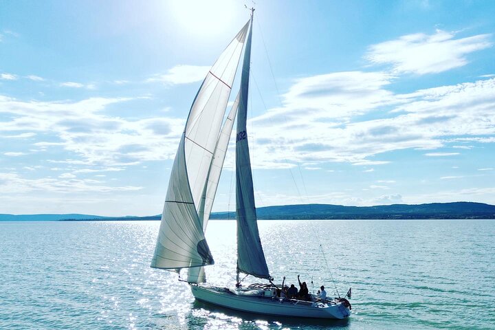 Sailing at Lake Balaton