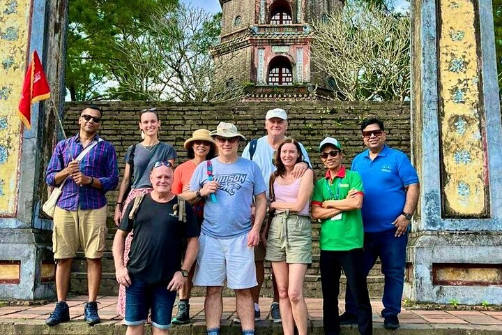 Hue Citadel tour by authentic Train via Hai Van Pass from Da Nang