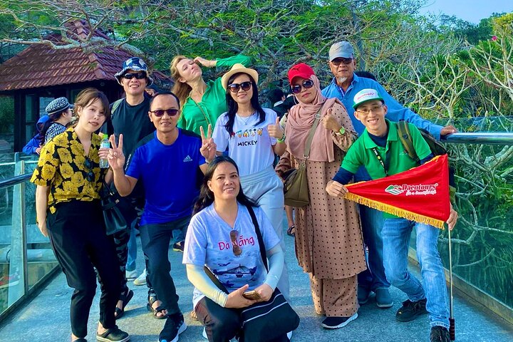 Hue Citadel tour by authentic Train via Hai Van Pass from Da Nang