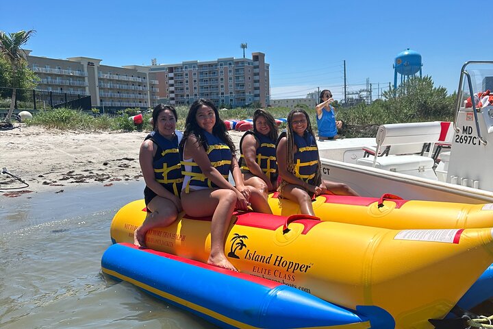 Banana Boat Rides in Ocean City, MD