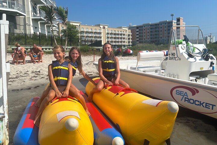 Banana Boat Rides in Ocean City, MD