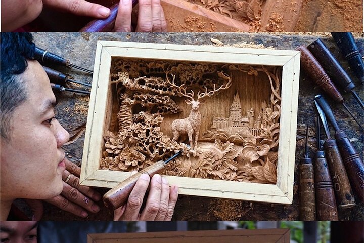 Hoi An Wood Carving: Create Your Art Wood with Master Artisan