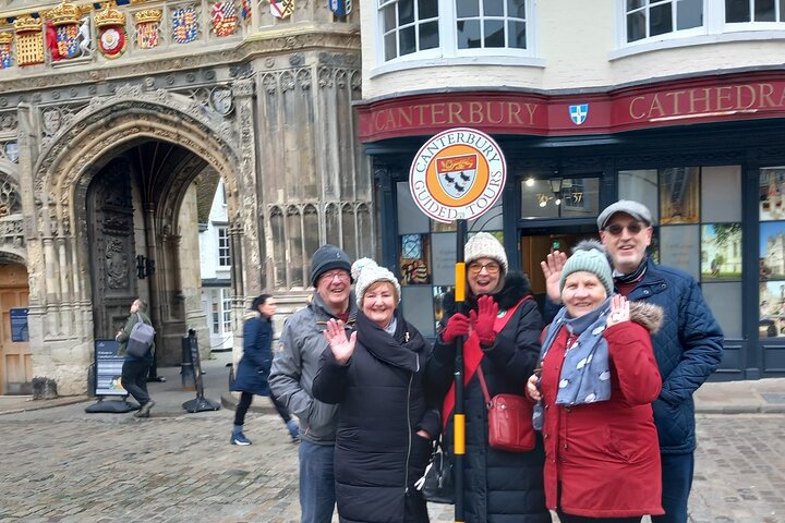 Official Canterbury Guided Walking Tour - 14.00 Tour