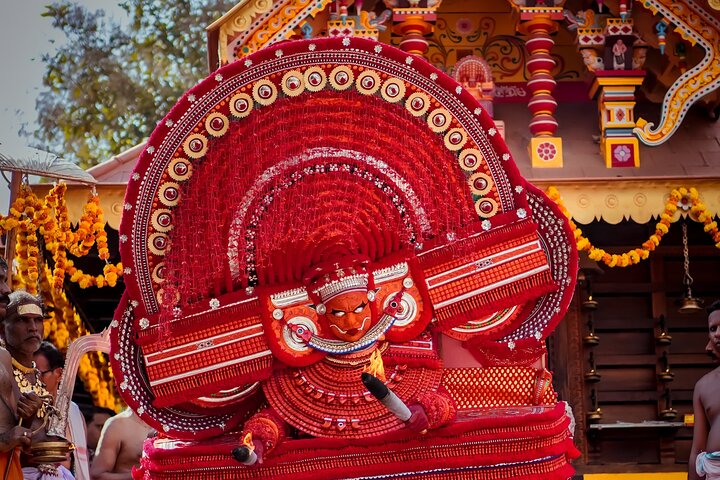 Theyyam Ritual Exploration Private Tour in Kannur with Pickup