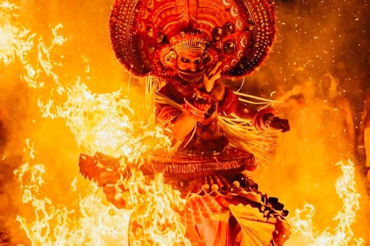 Theyyam Ritual Exploration Private Tour in Kannur with Pickup