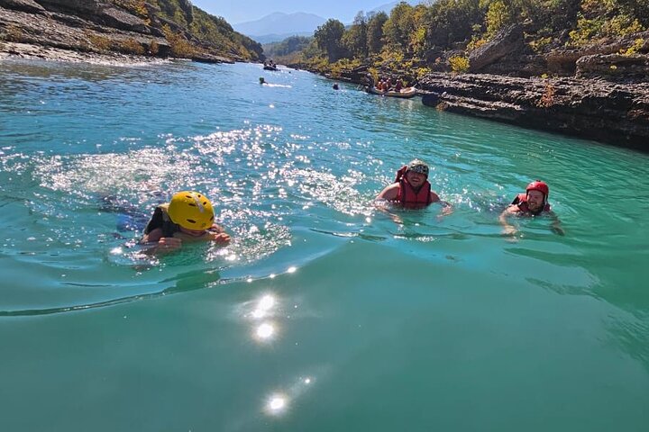 Amazing Rafting Experience at Last Wild Vjosa River of Europe in Permet, Albania