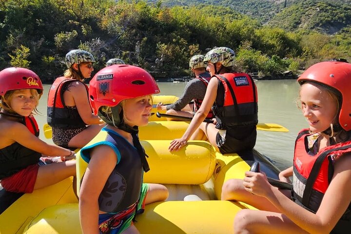 Amazing Rafting Experience at Last Wild Vjosa River of Europe in Permet, Albania