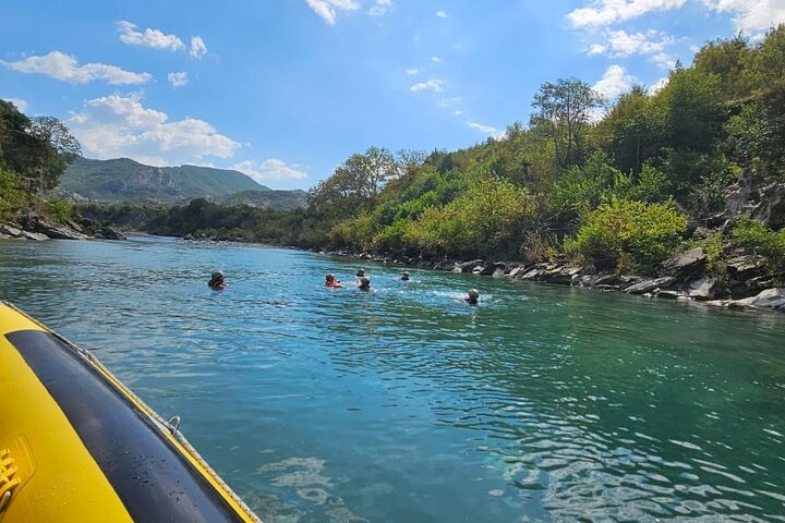 Amazing Rafting Experience at Last Wild Vjosa River of Europe in Permet, Albania