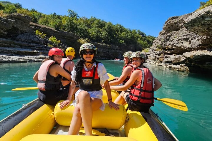 Amazing Rafting Experience at Last Wild Vjosa River of Europe in Permet, Albania