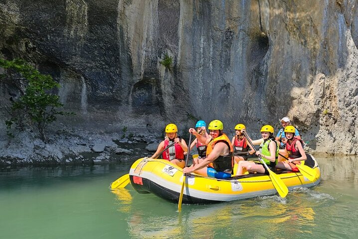 Amazing Rafting Experience at Last Wild Vjosa River of Europe in Permet, Albania