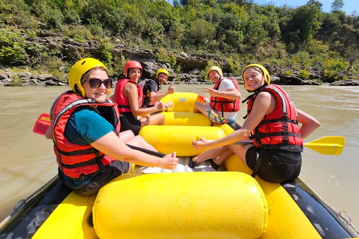 Amazing Rafting Experience at Last Wild Vjosa River of Europe in Permet, Albania