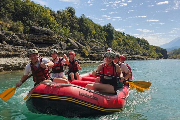 Amazing Rafting Experience at Last Wild Vjosa River of Europe in Permet, Albania