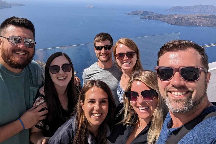 Santorini Wine Adventure with 12 Wine Tastings, Tapas and Sunset