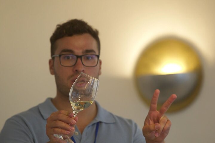 Santorini Wine Adventure with 12 Wine Tastings, Tapas and Sunset