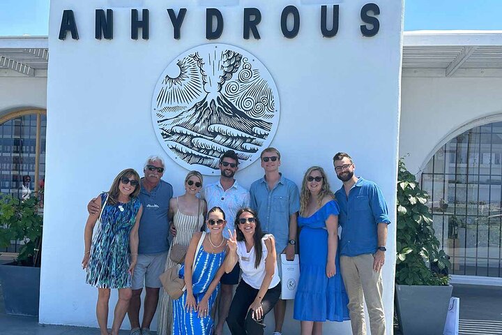 Santorini Wine Adventure with 12 Wine Tastings, Tapas and Sunset