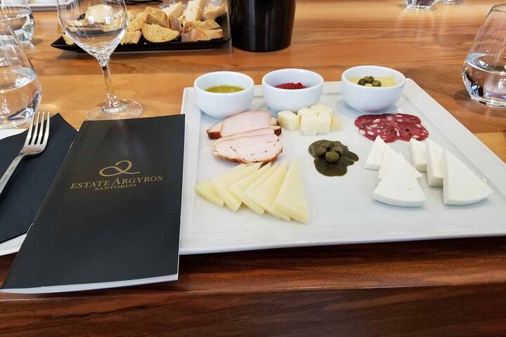 Santorini Wine Adventure with 12 Wine Tastings, Tapas and Sunset