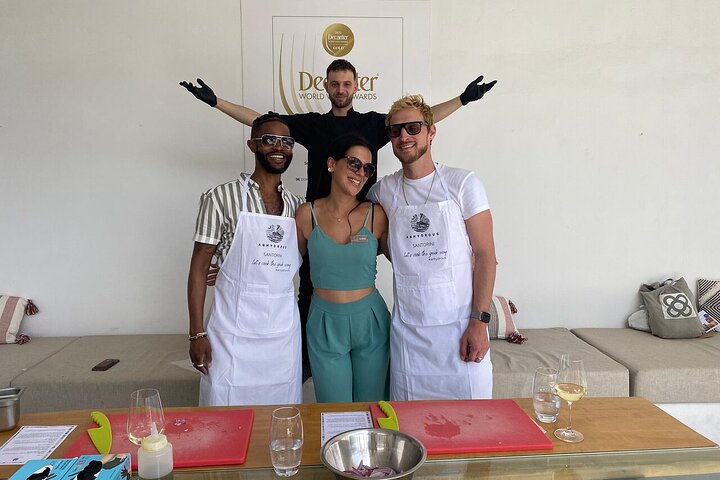 Private Tour: Santorini Cooking Class and Wine-Tasting Tour
