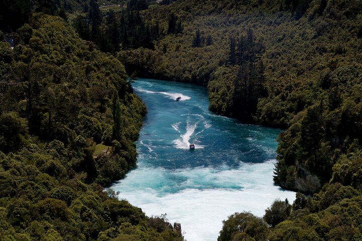 Huka Falls Jet Boat Ride in Taupo