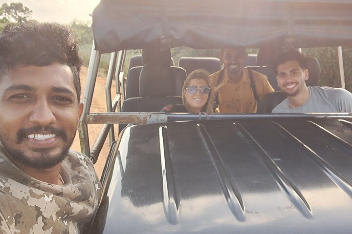 Wilpattu National Park Guided Tour in a Safari Jeep Ride