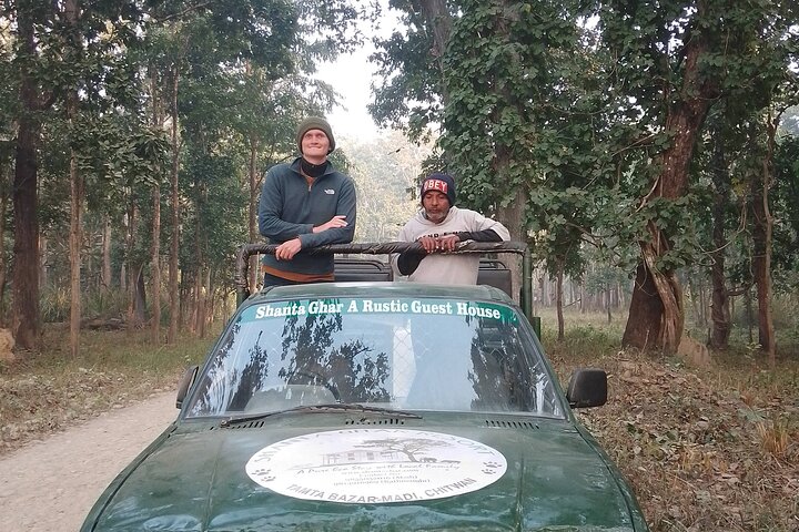 Chitwan National Park PVT. Jeep Safari untouched Side from Madi