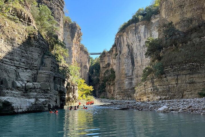 Osumi Canyon Swim, Float, Explore & Bogove Waterfall