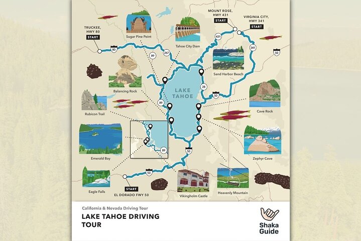 Lake Tahoe Self-Guided Audio Tour