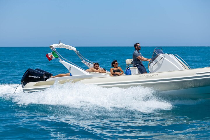 Full Day Boat Tour San Vito Lo Capo to Castellammare del Golfo
