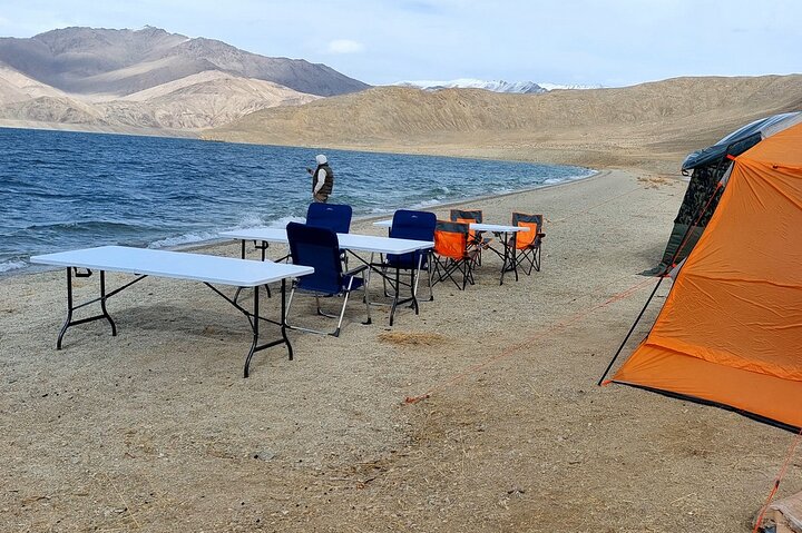 High Altitude Camp in High Pamirs