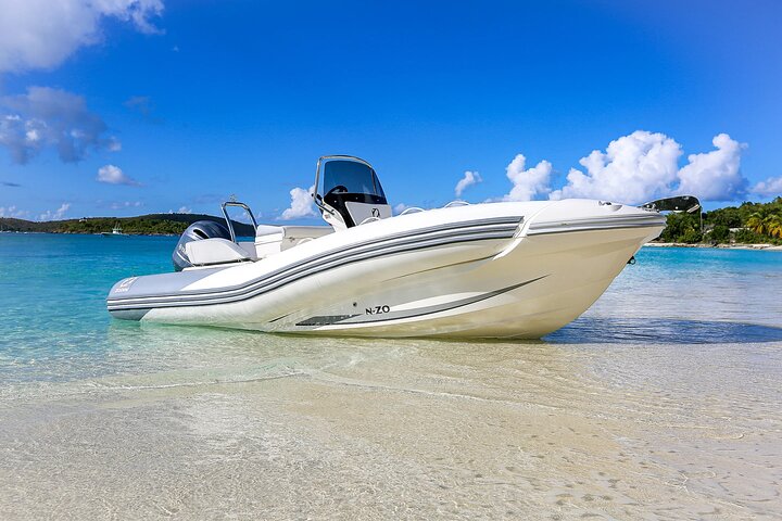Bareboat Zodiac RIB Rentals in St John VI
