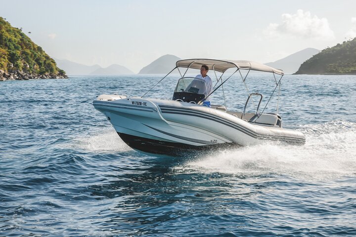 Bareboat Zodiac RIB Rentals in St John VI
