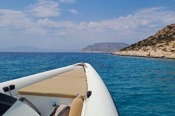 Private Motor Yacht Cruise To Koufonissia From Paros