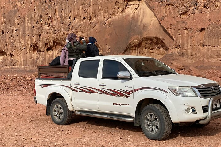 From Petra to Wadi Rum, then back to Amman or the airport.