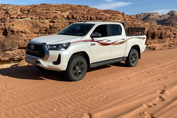 From Petra to Wadi Rum, then back to Amman or the airport.