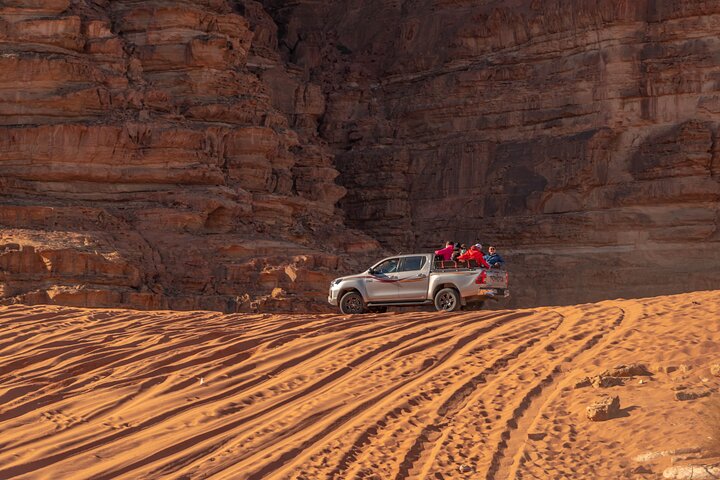 From Petra to Wadi Rum, then back to Amman or the airport.